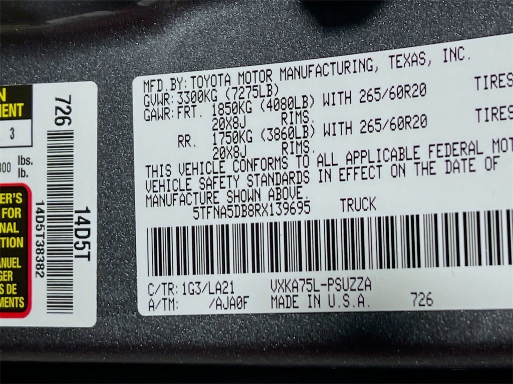 2024 Toyota Tundra Platinum