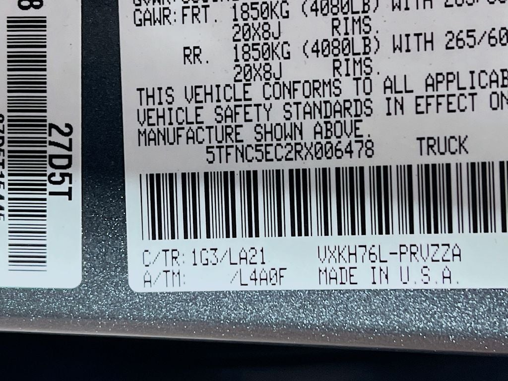 2024 Toyota Tundra Hybrid Platinum