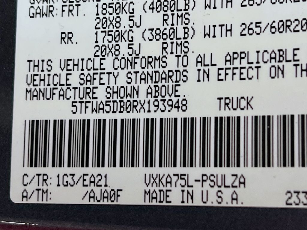 2024 Toyota Tundra Limited