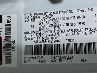 2024 Toyota Tundra Limited