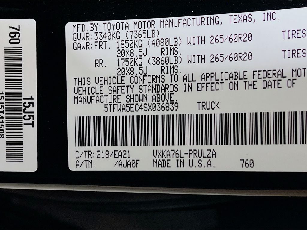 2025 Toyota Tundra Limited