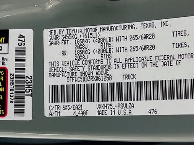 2024 Toyota Tundra Hybrid Limited