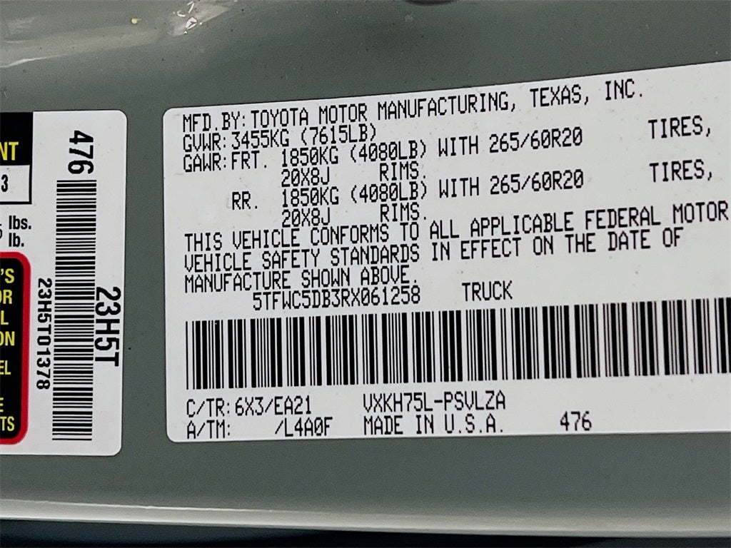 2024 Toyota Tundra Hybrid Limited