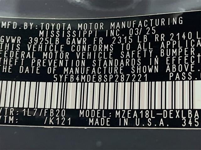 2025 Toyota Corolla LE