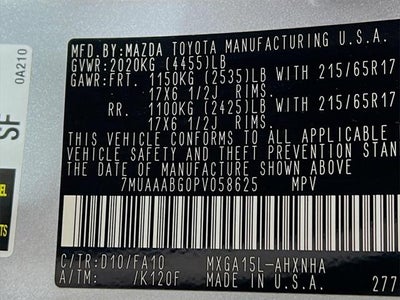 2023 Toyota Corolla Cross L