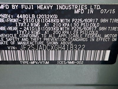 2016 Subaru Forester 2.5i Premium