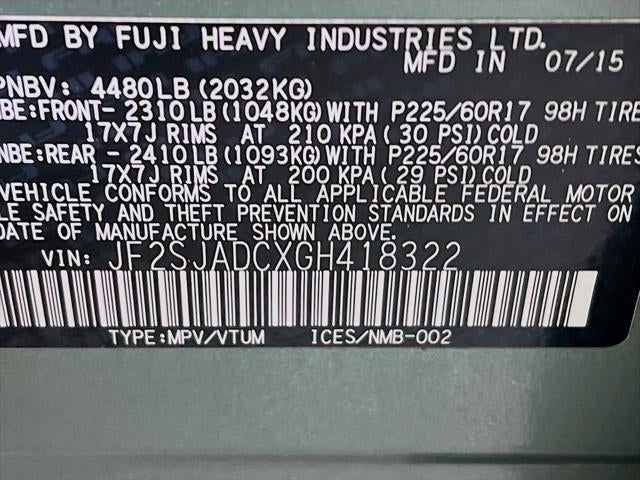 2016 Subaru Forester 2.5i Premium