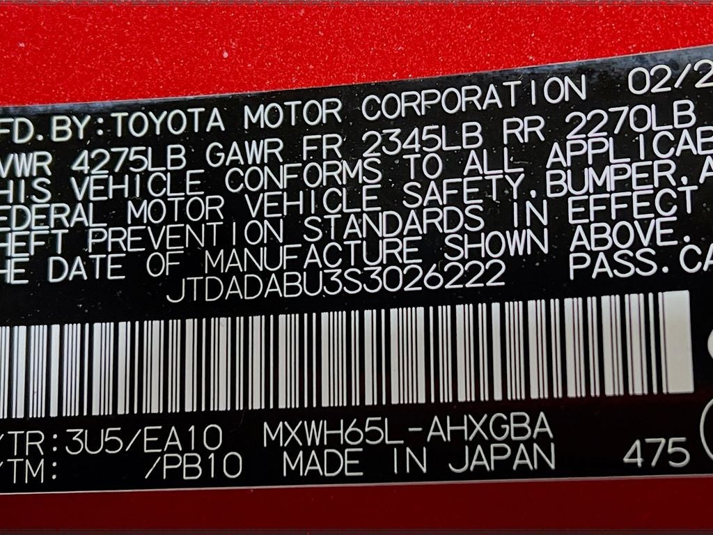 2025 Toyota Prius XLE
