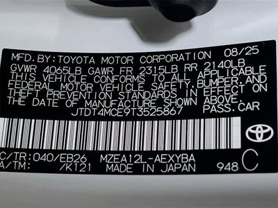 2026 Toyota Corolla XSE