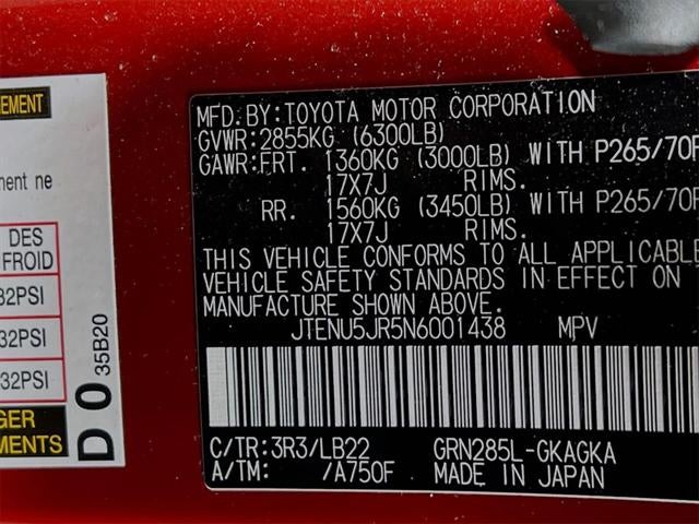 2022 Toyota 4Runner SR5 Premium