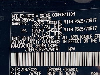 2024 Toyota 4Runner TRD Off-Road