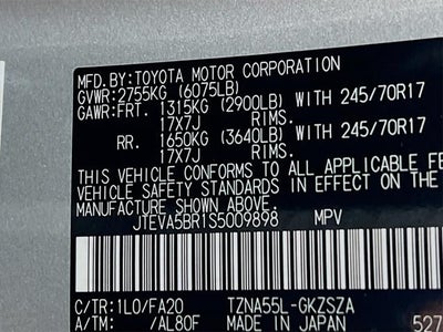 2025 Toyota 4Runner SR5