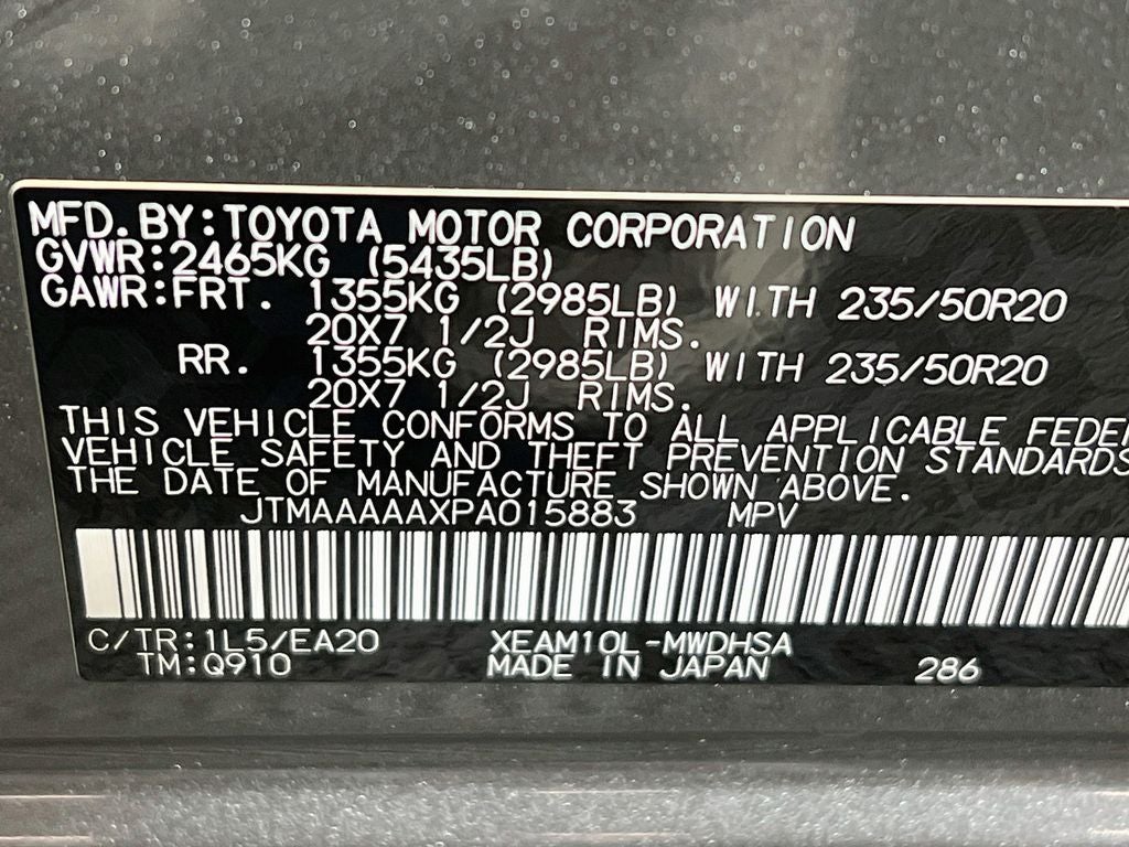 2023 Toyota bZ4X Limited
