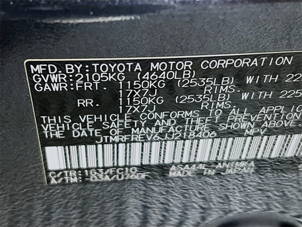 2018 Toyota RAV4 XLE