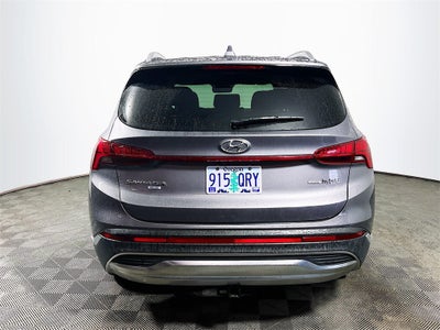 2021 Hyundai Santa Fe Hybrid Blue