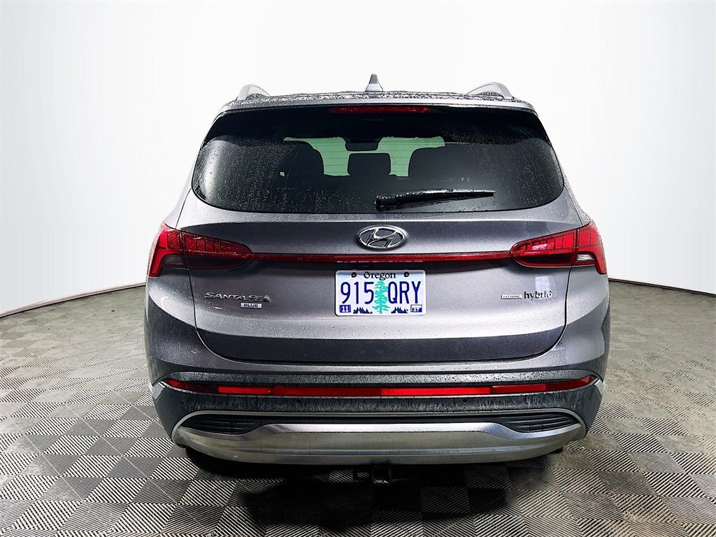 2021 Hyundai Santa Fe Hybrid Blue