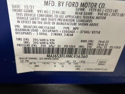 2021 Ford EcoSport S