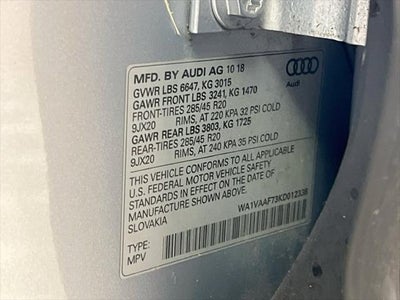 2019 Audi Q7 55 Prestige quattro