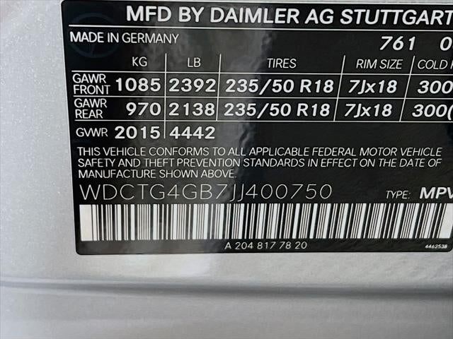 2018 Mercedes-Benz GLA GLA 250 4MATIC®