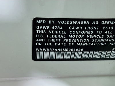 2021 Volkswagen Arteon 2.0T SEL R-Line