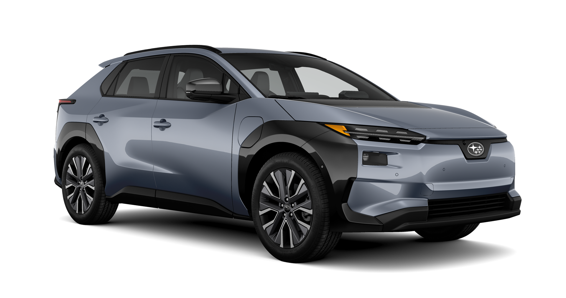 2026 Subaru Solterra Limited XT Shown in Harbor Mist Gray Pearl