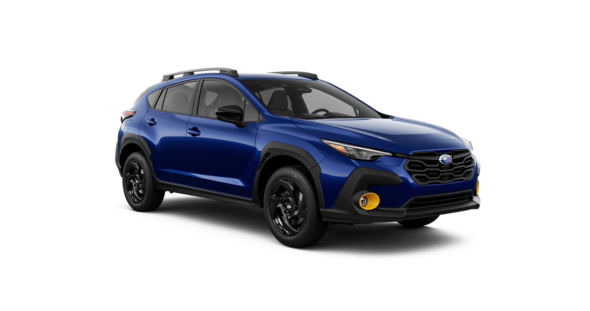 2027 Subaru Crosstrek Sport Hybrid Shown in Sapphire Blue Pearl