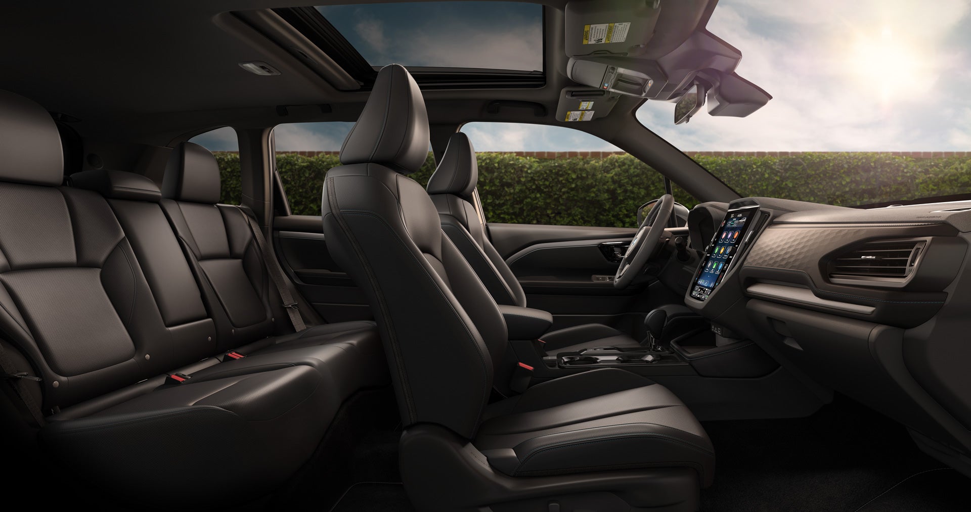 2026 Subaru Forester Limited Shown in Black Leather