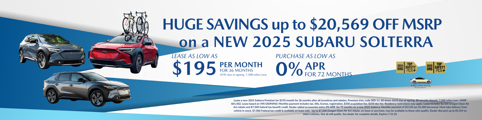 #Solterra Premium Lease 