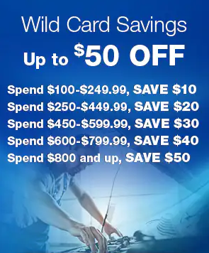 Wild Card Savings